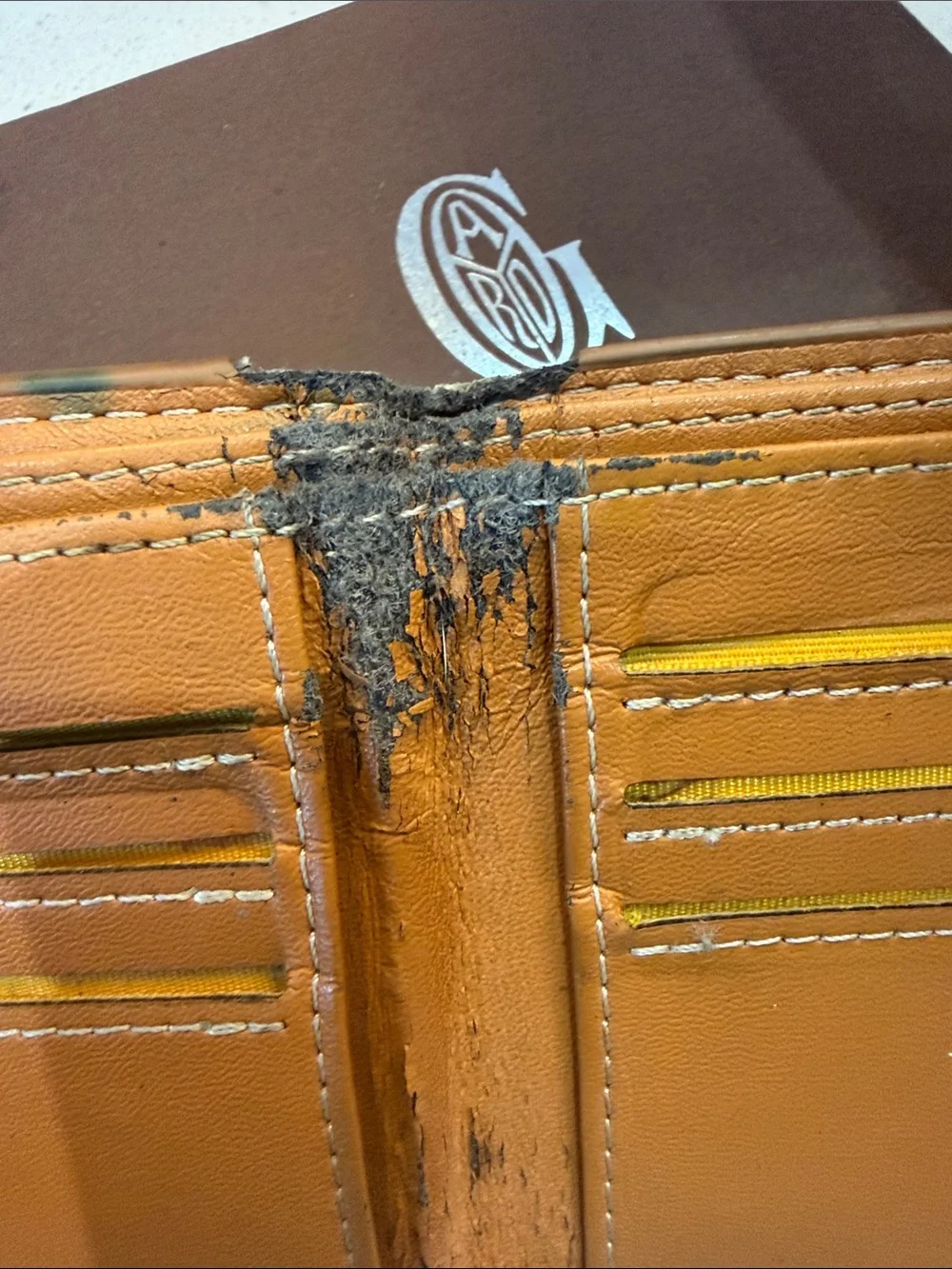 Goyard Black and Tan Canvas Bi-Fold Card Holder